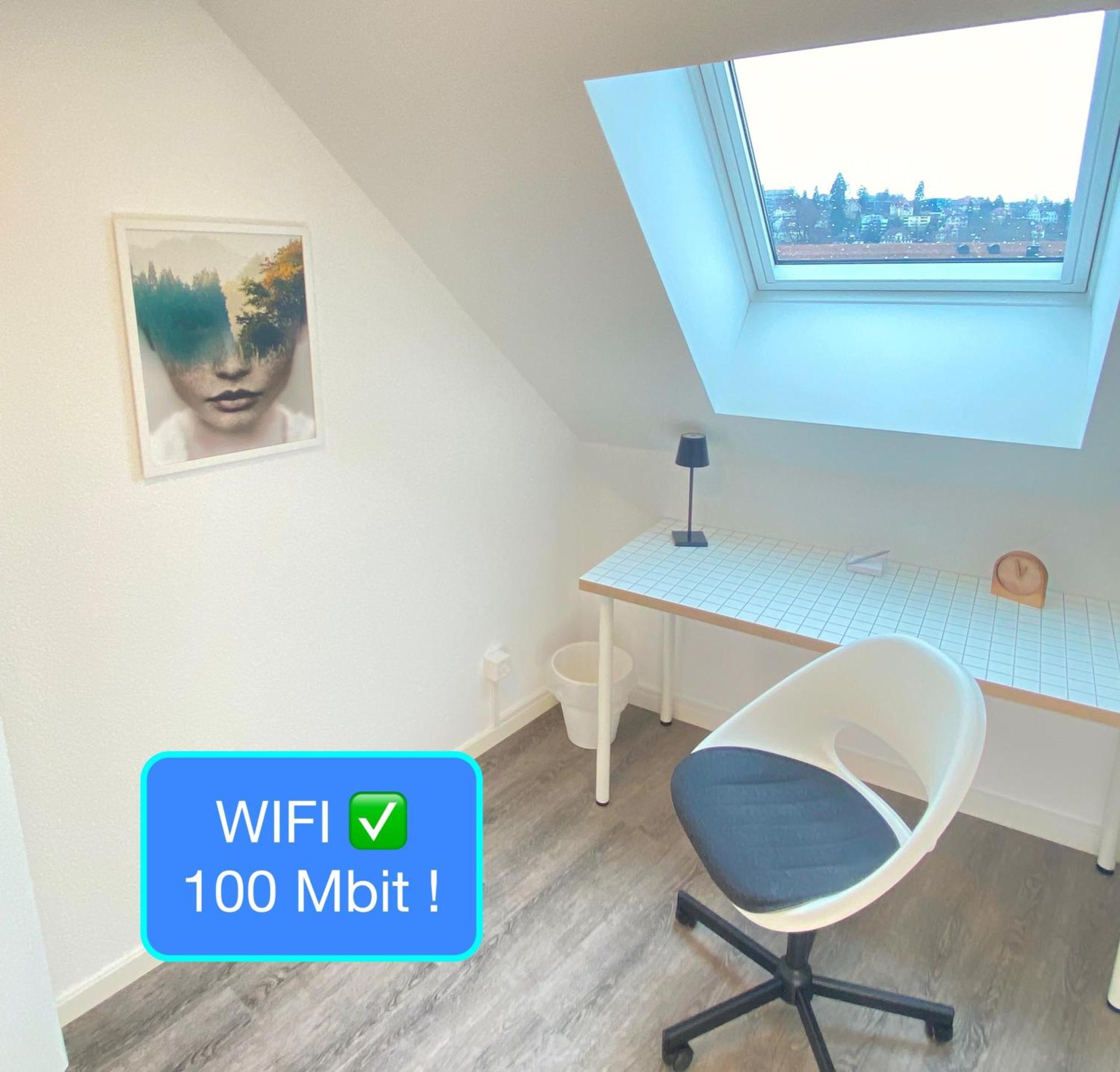 Ruhige, Neue Dachwohnung An Altstadt, Naehe Messe St. Gallen Ngoại thất bức ảnh