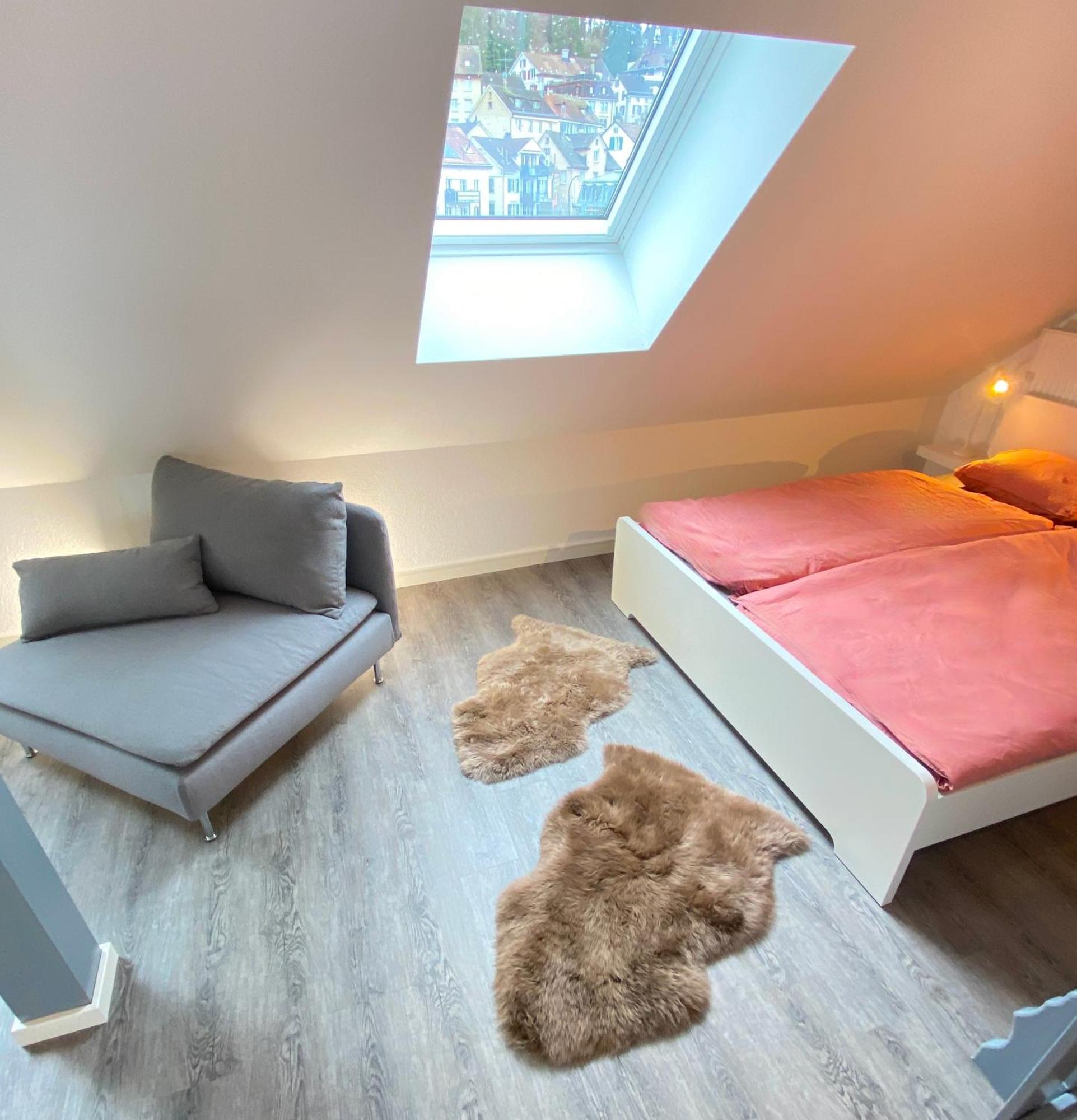 Ruhige, Neue Dachwohnung An Altstadt, Naehe Messe St. Gallen Ngoại thất bức ảnh