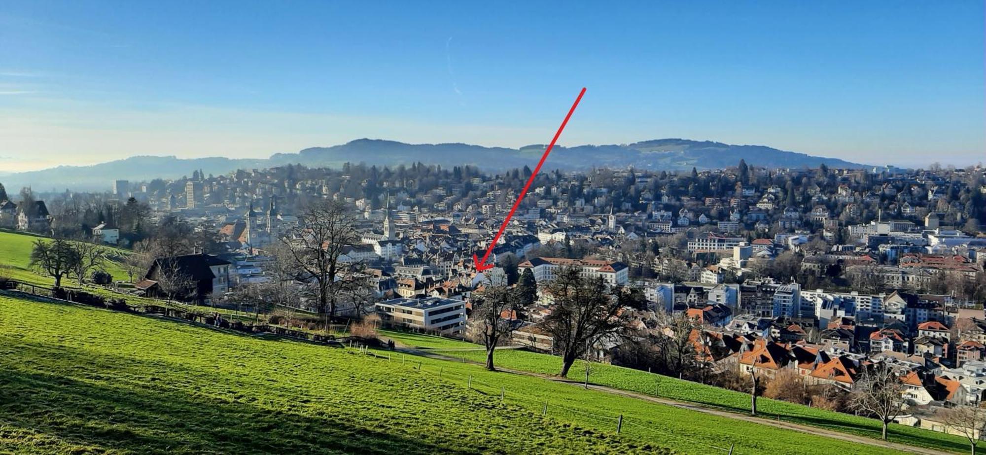 Ruhige, Neue Dachwohnung An Altstadt, Naehe Messe St. Gallen Ngoại thất bức ảnh
